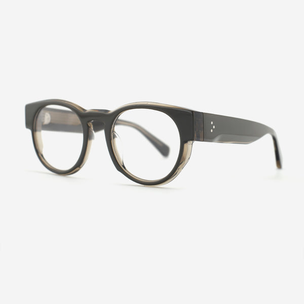 Retro Round Acetate Unisex Optical Frames 26A3019