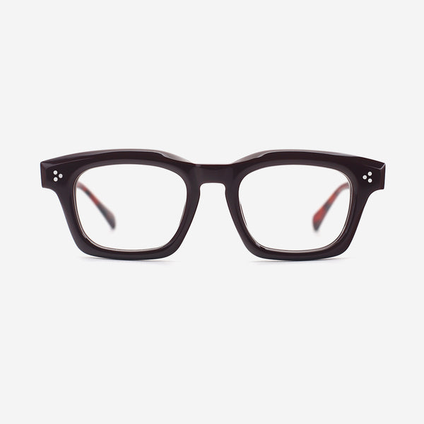 Square Acetate Unisex Optical Frames 26A3023