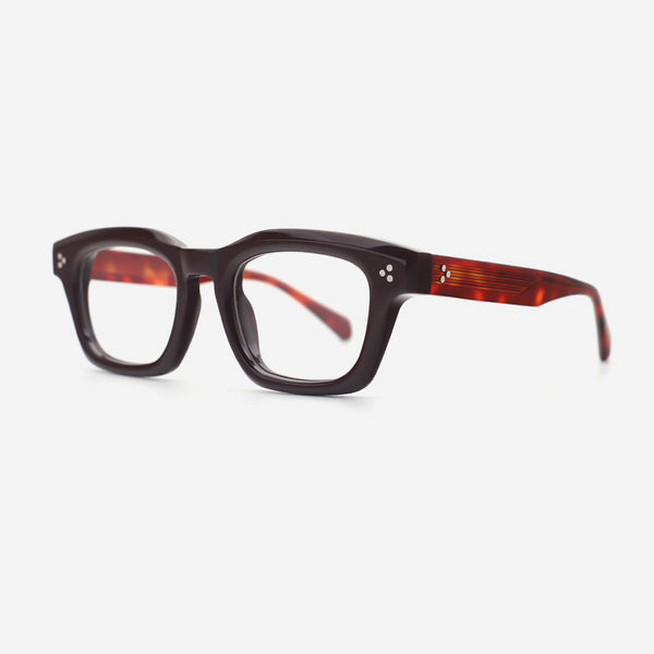 Square Acetate Unisex Optical Frames 26A3023