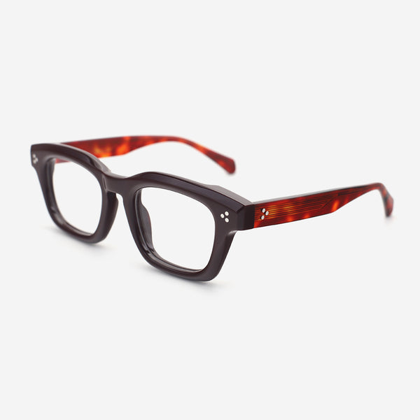 Square Acetate Unisex Optical Frames 26A3023