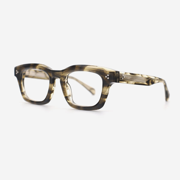Square Acetate Unisex Optical Frames 26A3023