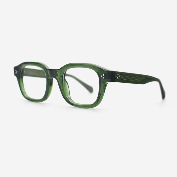 Refined Square Acetate Unisex Optical Frames 26A3025