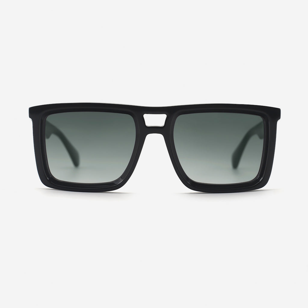 Square Flat-Top Acetat Unsiex Sunglasses 26A8002