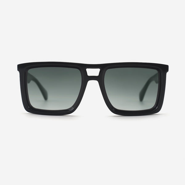 Square Flat-Top Acetat Unsiex Sunglasses 26A8002