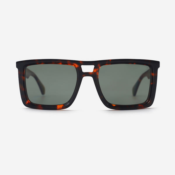 Square Flat-Top Acetat Unsiex Sunglasses 26A8002