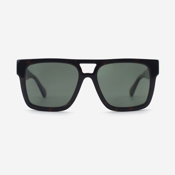 Square Flat-Top Acetat Unsiex Sunglasses 26A8008