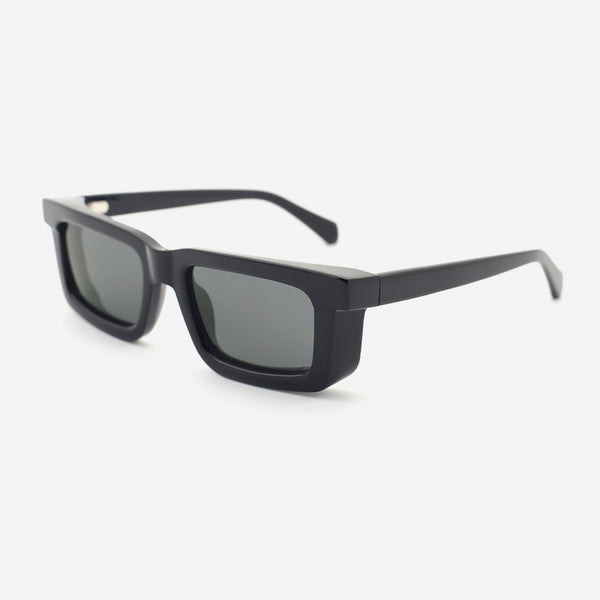 Rectangular Acetat Unsiex Sunglasses 26A8009