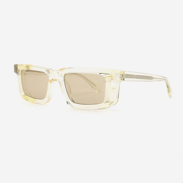 Rectangular Acetat Unsiex Sunglasses 26A8009