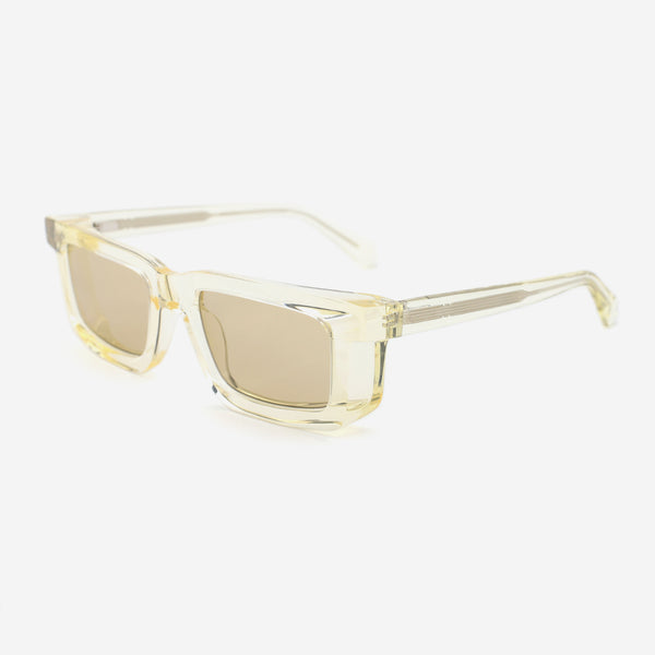 Rectangular Acetat Unsiex Sunglasses 26A8009
