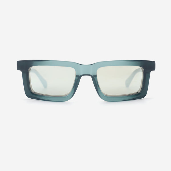 Rectangular Acetat Unsiex Sunglasses 26A8009