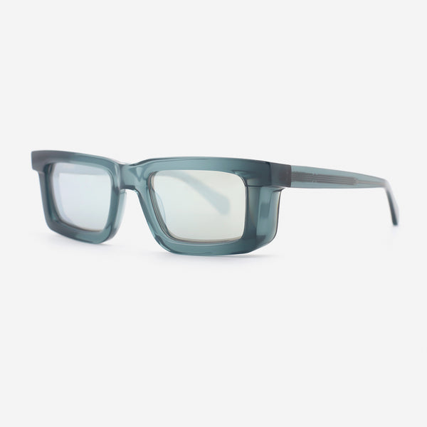 Rectangular Acetat Unsiex Sunglasses 26A8009