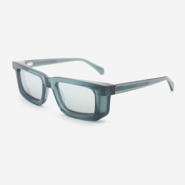 Rectangular Acetat Unsiex Sunglasses 26A8009