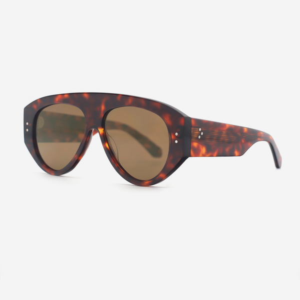 Retro Aviator Acetat Unisex Sunglasses 26A8018