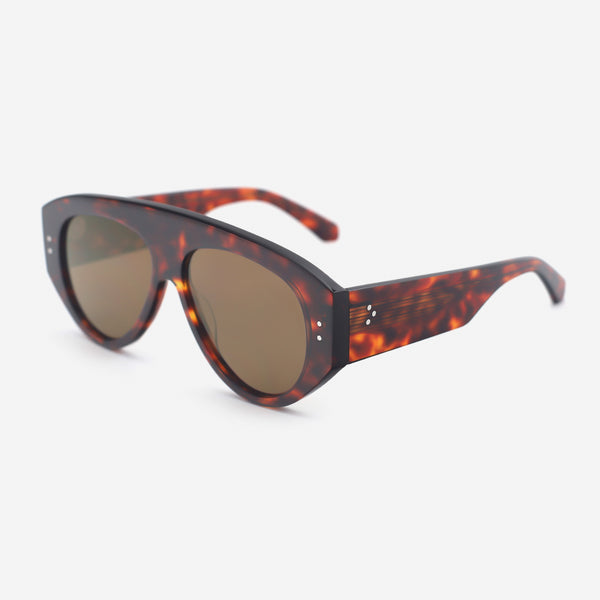 Retro Aviator Acetat Unisex Sunglasses 26A8018