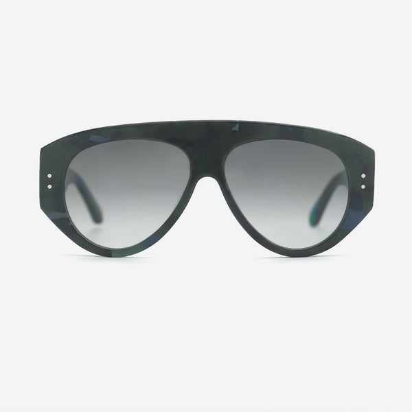 Retro Aviator Acetat Unisex Sunglasses 26A8018