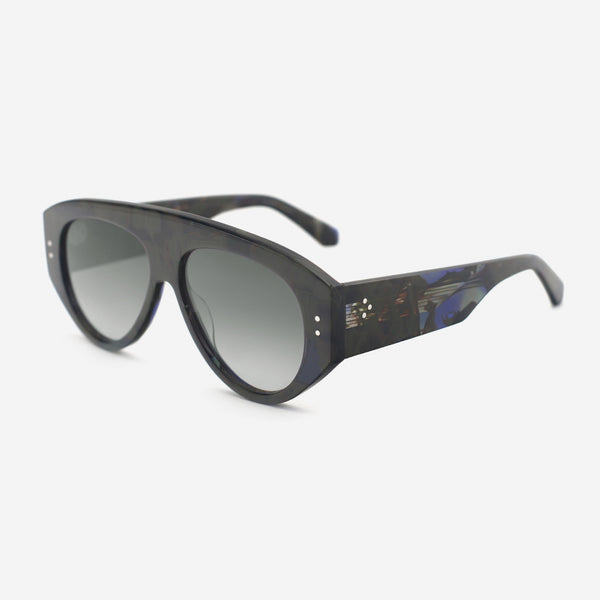 Retro Aviator Acetat Unisex Sunglasses 26A8018