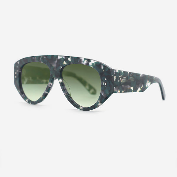 Retro Aviator Acetat Unisex Sunglasses 26A8018