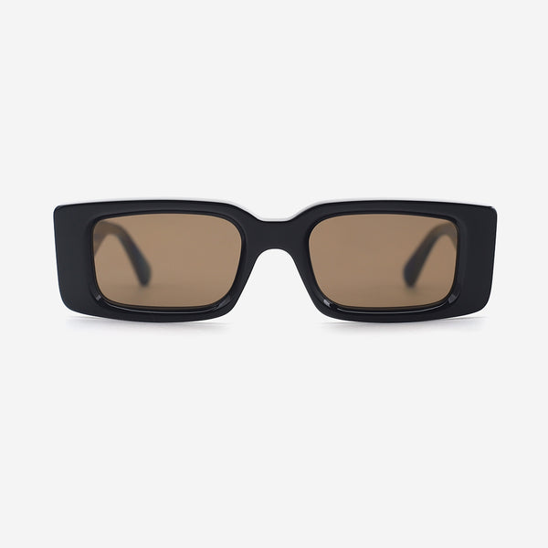 Rectangular Acetat Unsiex Sunglasses 26A8051