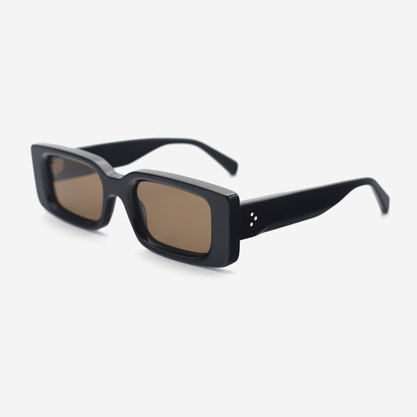 Rectangular Acetat Unsiex Sunglasses 26A8051