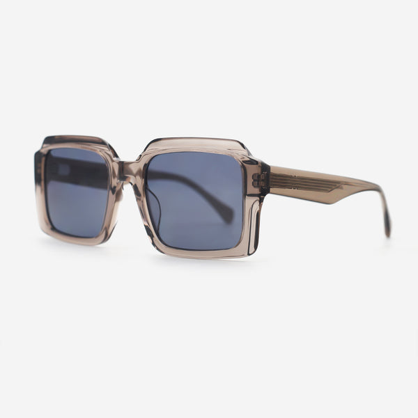 Square Laminated Acetat Unsiex Sunglasses 26A8068