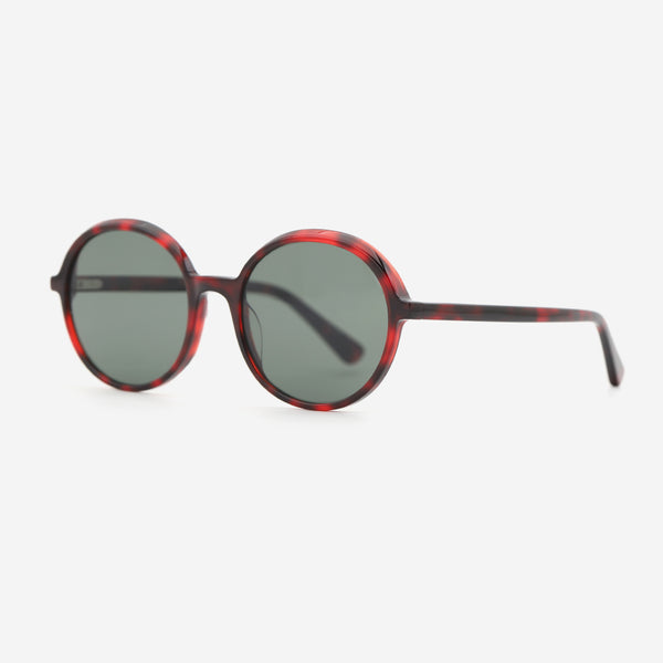 Retro Round Acetat Unisex Sunglasses 26A8092