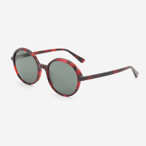 Retro Round Acetat Unisex Sunglasses 26A8092