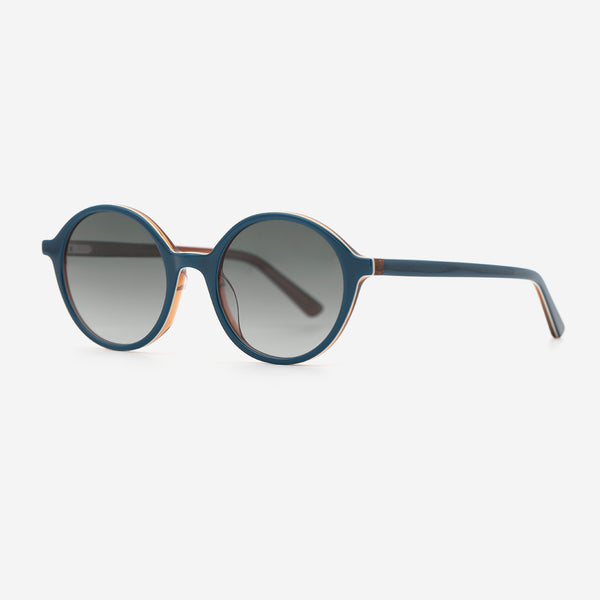 Simple Round Acetat Unsiex Sunglasses 26A8098