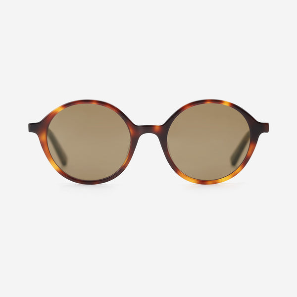 Simple Round Acetat Unsiex Sunglasses 26A8098