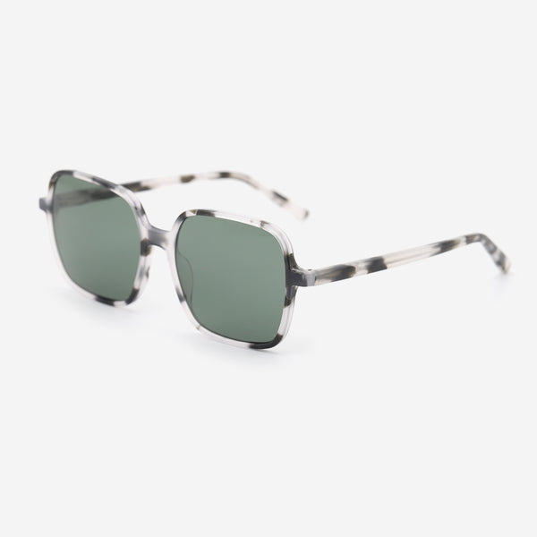 Minimalist Square Acetat Unisex Sunglasses 26A8100
