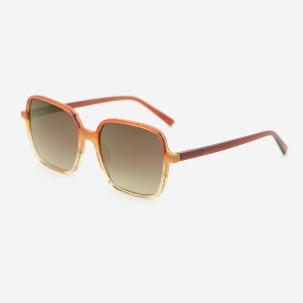 Minimalist Square Acetat Unisex Sunglasses 26A8100