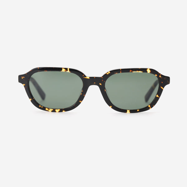 Vintage Square And Round Acetat Unisex Sunglasses 26A8101