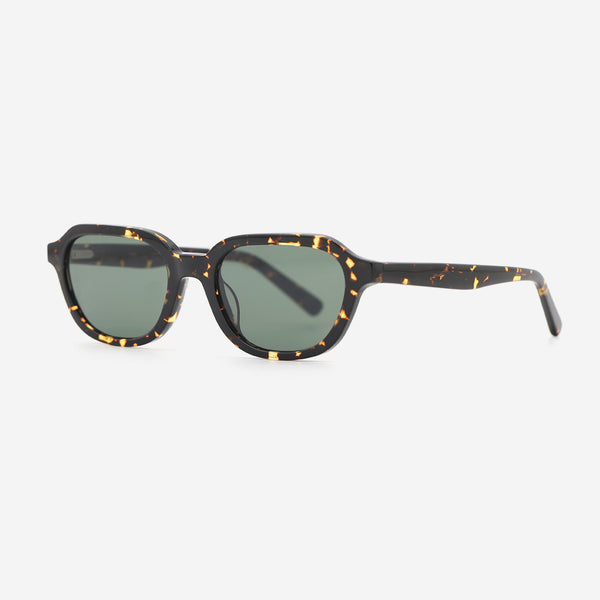 Vintage Square And Round Acetat Unisex Sunglasses 26A8101