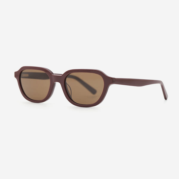 Vintage Square And Round Acetat Unisex Sunglasses 26A8101