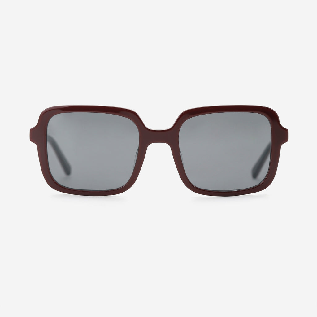 Vintage Square Acetat Unisex Sunglasses 26A8102