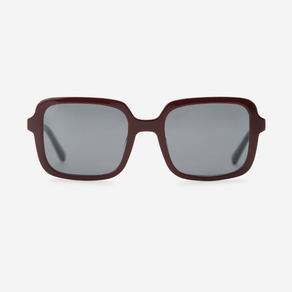 Vintage Square Acetat Unisex Sunglasses 26A8102