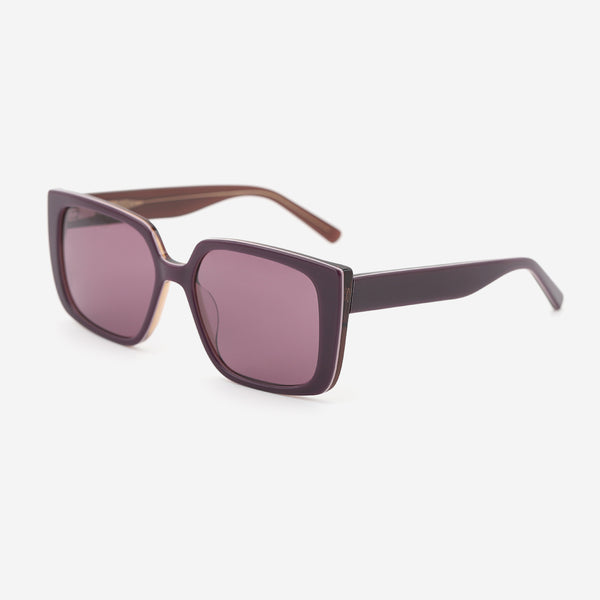 Vintage Square Acetat Female Sunglasses 26A8103