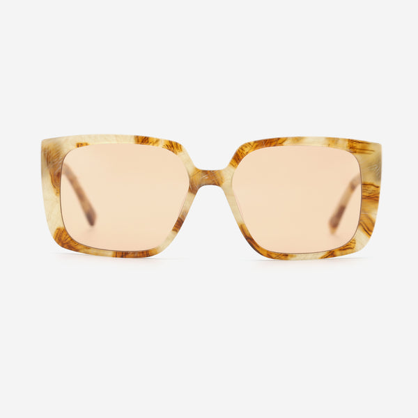 Vintage Square Acetat Female Sunglasses 26A8103
