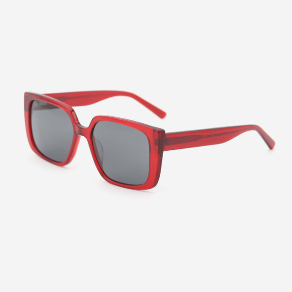 Vintage Square Acetat Female Sunglasses 26A8103