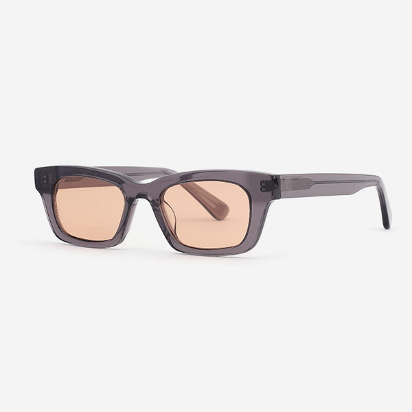 Rectangular small size Acetate Women's Sunglasses 21A8009