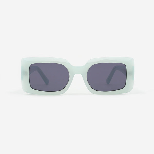 Square Angular-cutting Acetate Women‘s Sunglasses 21A8051