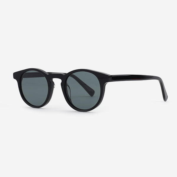 Round K-hole Acetate  Men's Sunglasses 21A8079