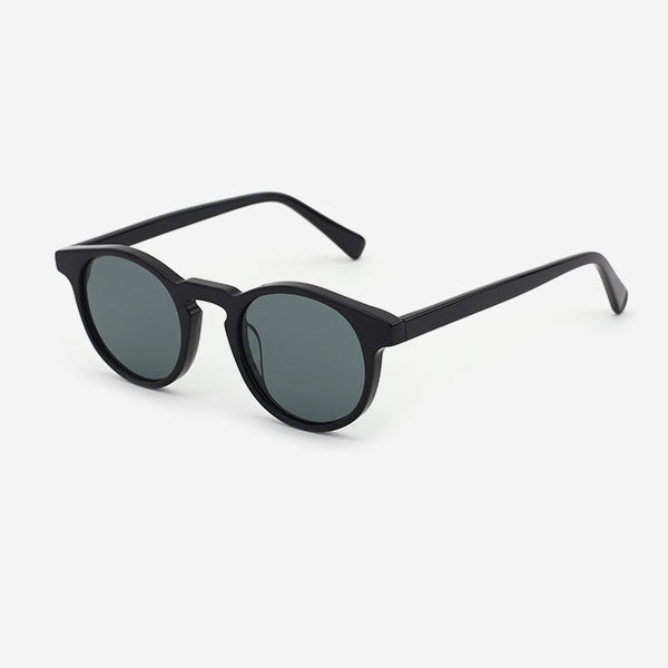 Round K-hole Acetate  Men's Sunglasses 21A8079