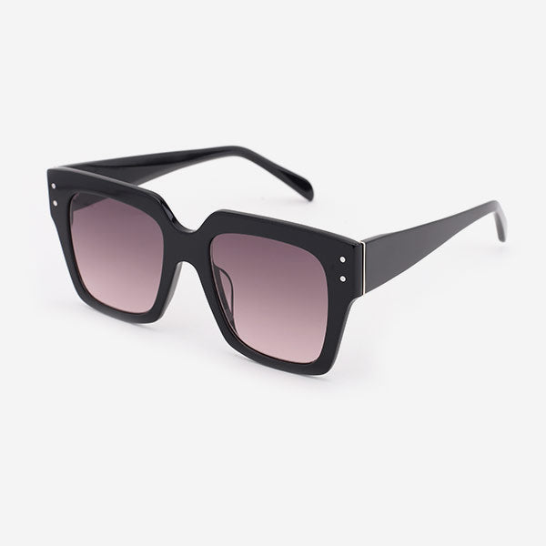Popular Square Acetate Women Sunglasses 21A8099