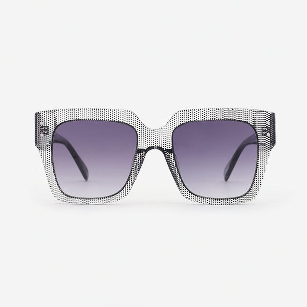 Popular Square Acetate Women Sunglasses 21A8099