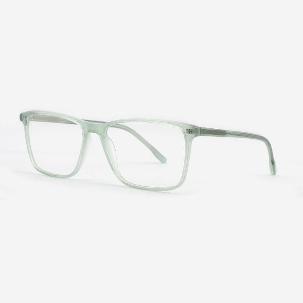 Super thin Rectangular Acetate Men's Optical Frames 22A3144