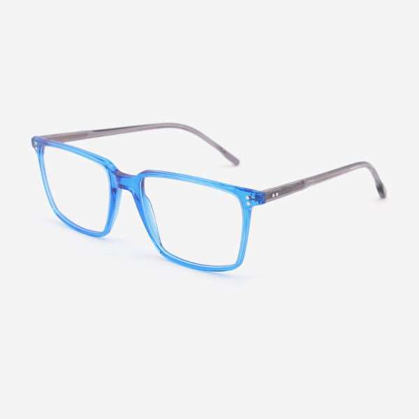 Super thin Square or Rectangle Acetate Men's Optical Frames 22A3161