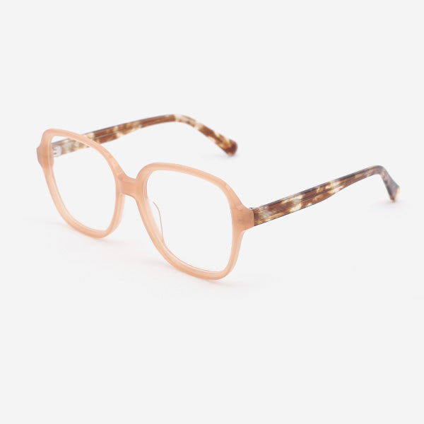 Bevelling Square Acetate  Unisex Optical Frames 22A3164 22A3164