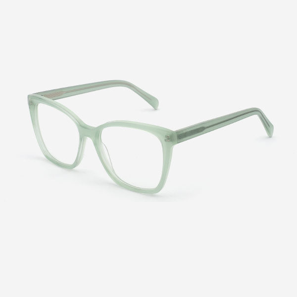 Bevelling modifid Cat-eye Acetate Female Optical Frames 22A3166