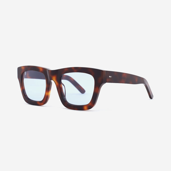 Slightly thicker square Acetate Unisex Sunglasses 22A8016