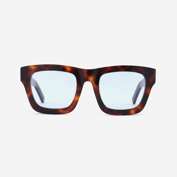 Slightly thicker square Acetate Unisex Sunglasses 22A8016